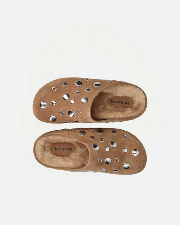 STUDS MULE 033Z60FS | Taupe