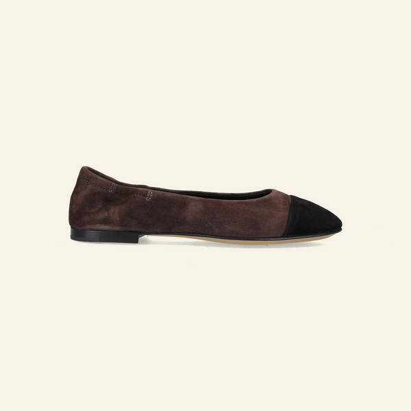 GIORGIA 0833C | Camoscio Nero Coffee