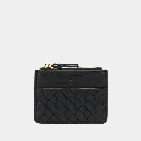 Clemence Weave (Cardholder) | Noire