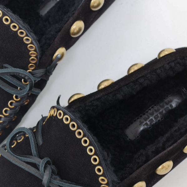 FITZA LOAFER | Black/ Gold