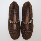FLUFFY BALLERINA 730Z92VK | Marron