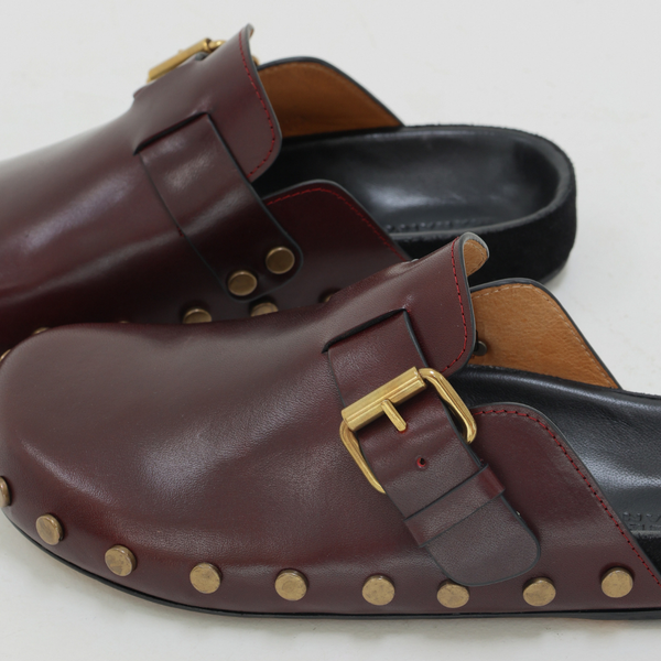 MIRVIN MULES | Dark Cherry