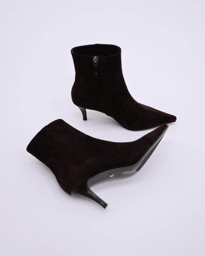 LUZIA BOOTIES  | Chocolate