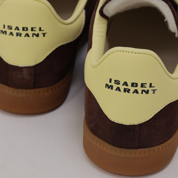 BETH SNEAKER | Chocolate/ Light Yellow