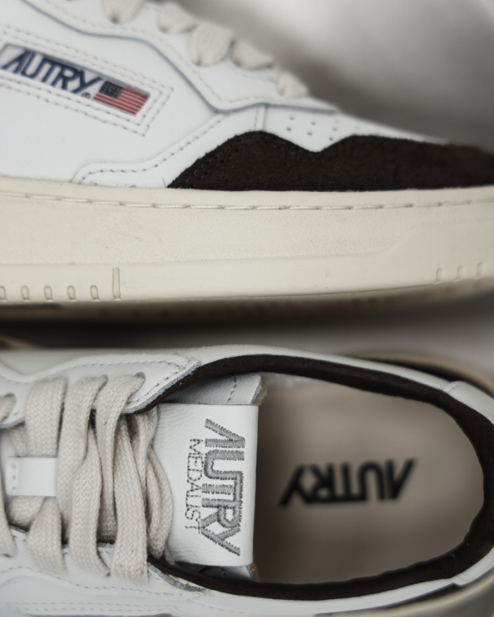LOW SNEAKER 80's FT19 | White/Mogano