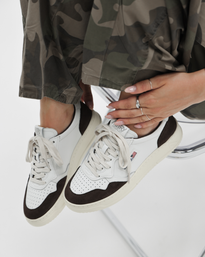 LOW SNEAKER 80's FT19 | White/Mogano