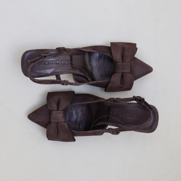 HENRIETTE 6198B | Camoscio Coffee