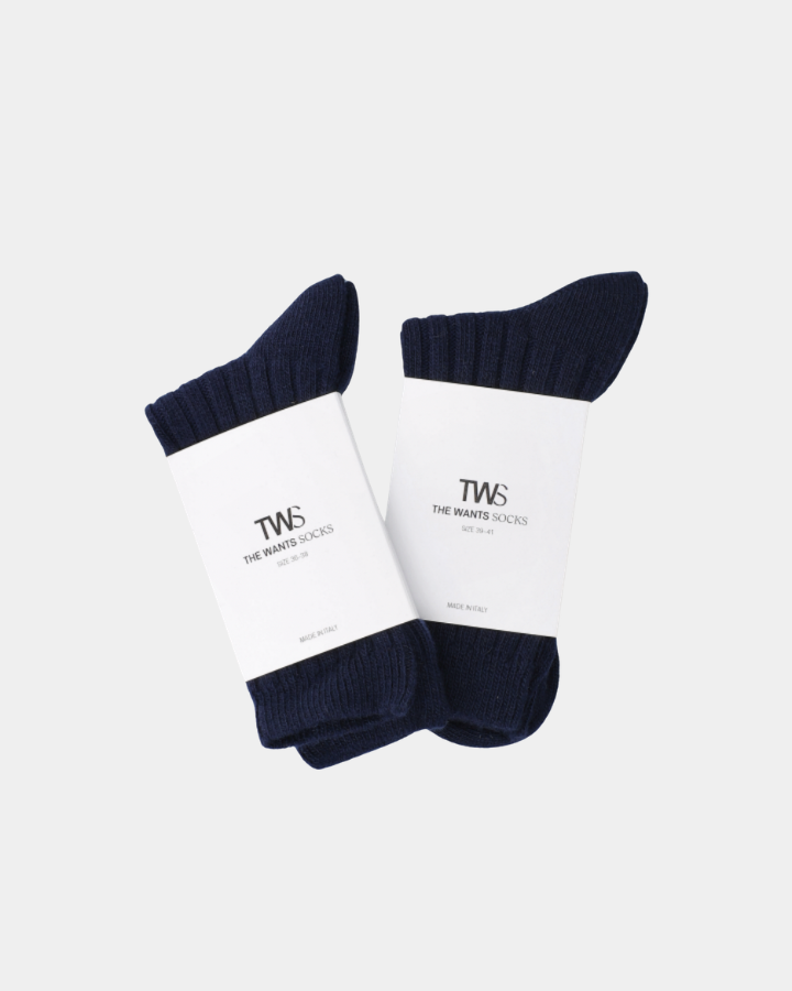 THE WANTS SOCKS II - Navy