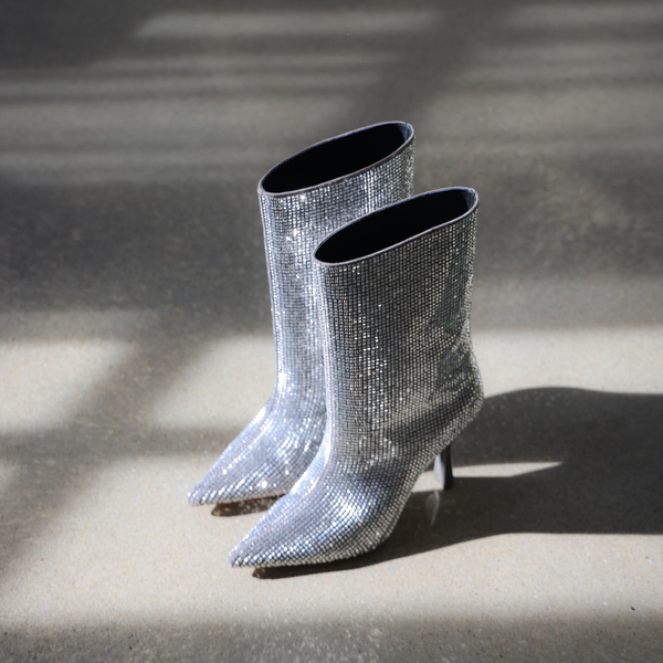 BOOT 124T04BK | Silver