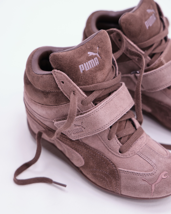 SPEEDCAT WEDGE | Taupe/Chocolate