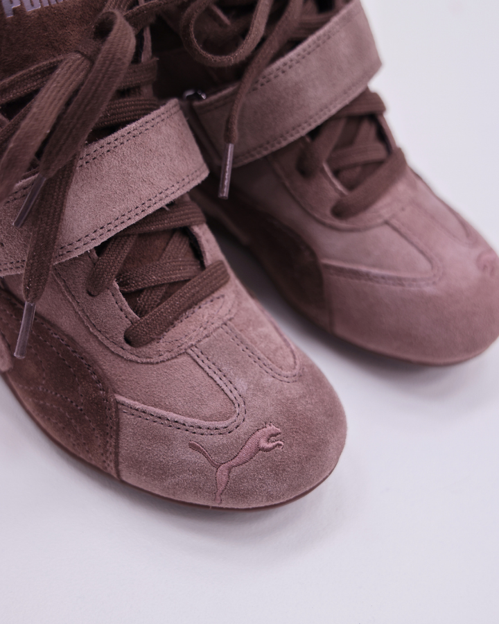 SPEEDCAT WEDGE | Taupe/Chocolate
