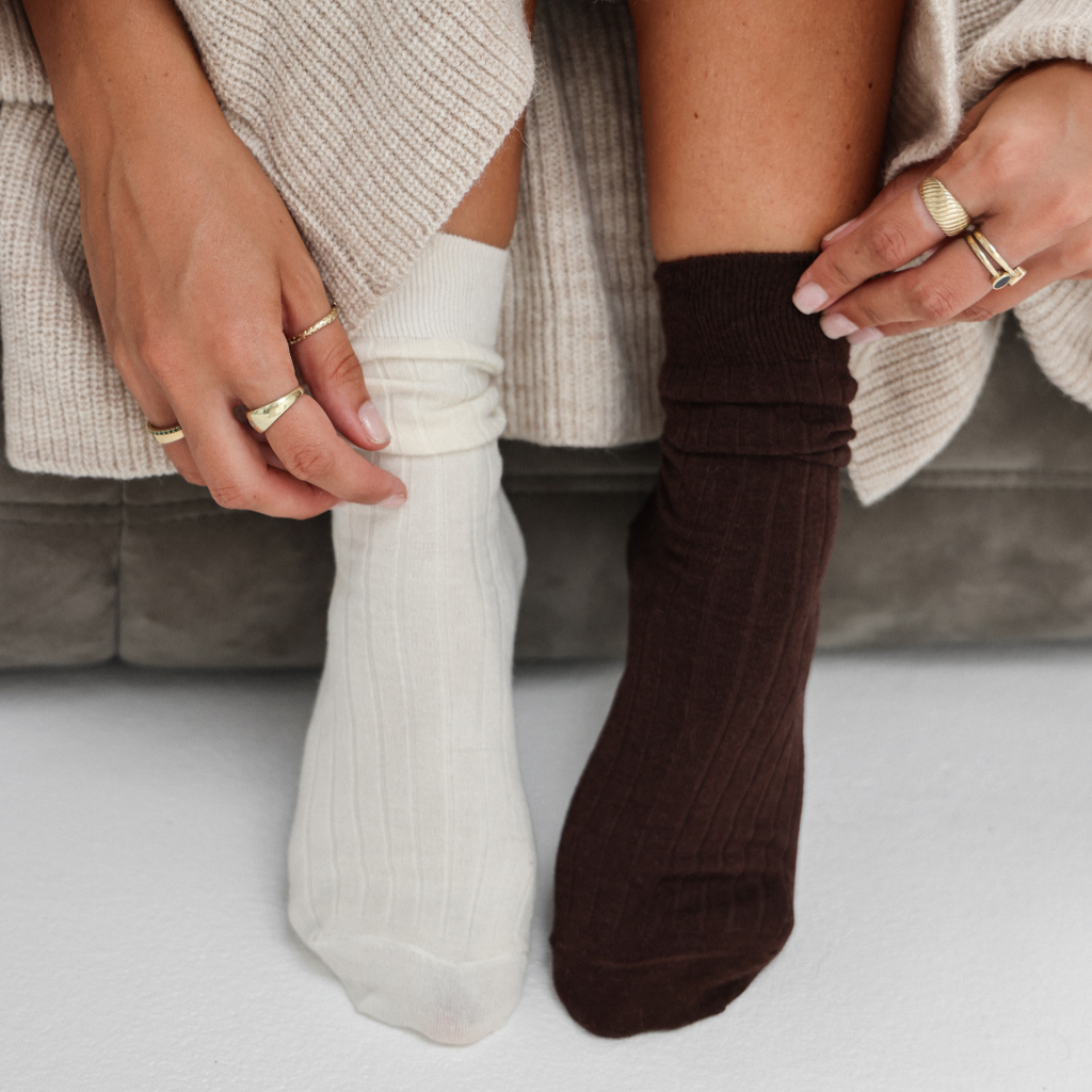 THE WANTS SOCKS I - Chocolate