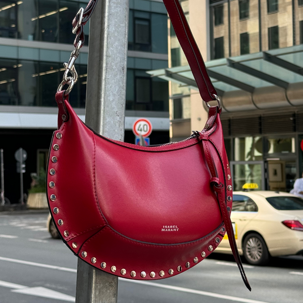 OSKAN MOON BAG | Red