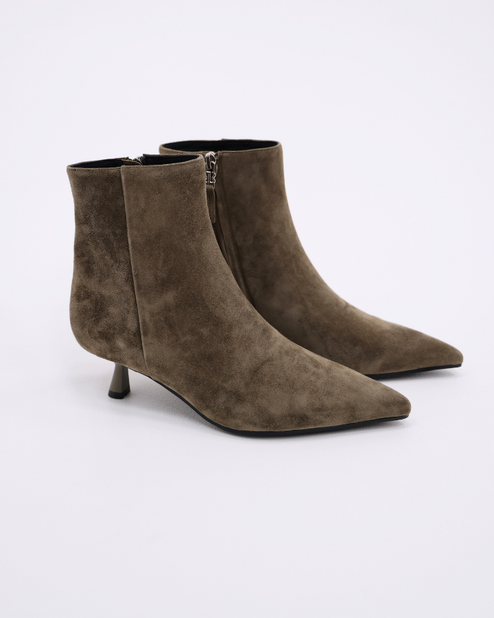 SAKURA BOOTIES | Olive Green