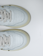 LOW SNEAKER 80's WE01 |  Flower White/ Rutabaga