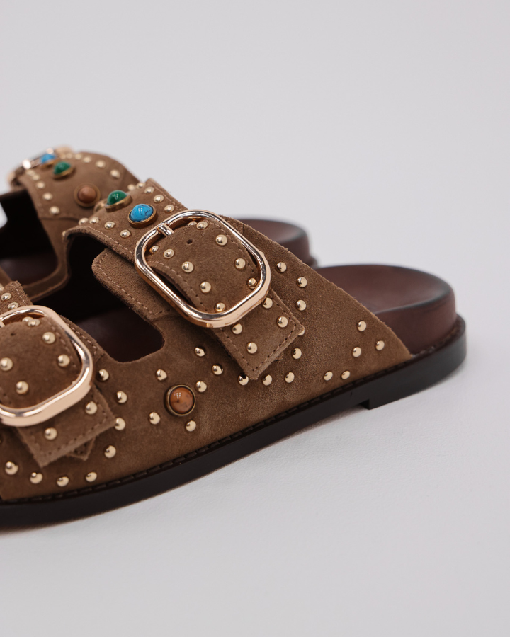 LINDER SANDAL | Cuero