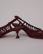 LULU PUMP | Burgundi