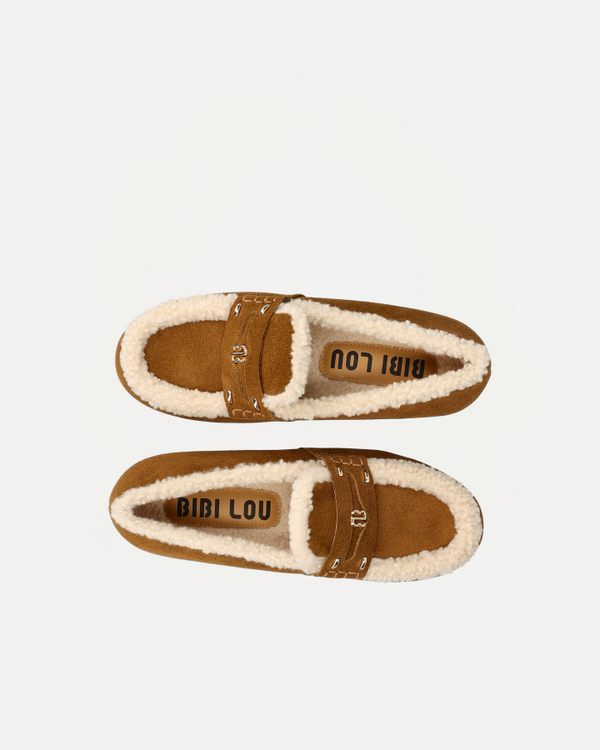 FLUFFY LOAFER 620Z30FS | Cuero Tan