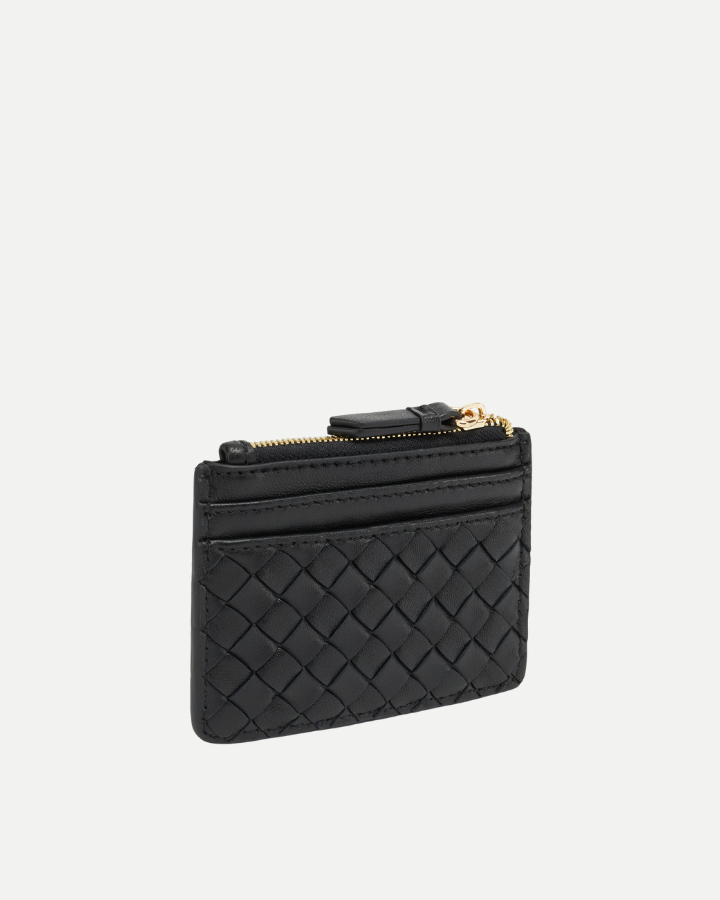 Clemence Weave (Cardholder) | Noire