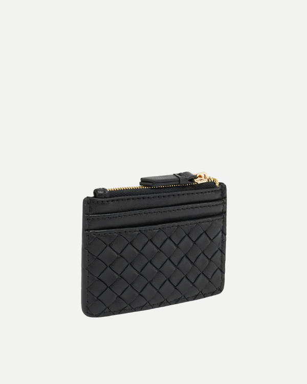 Clemence Weave (Cardholder) | Noire