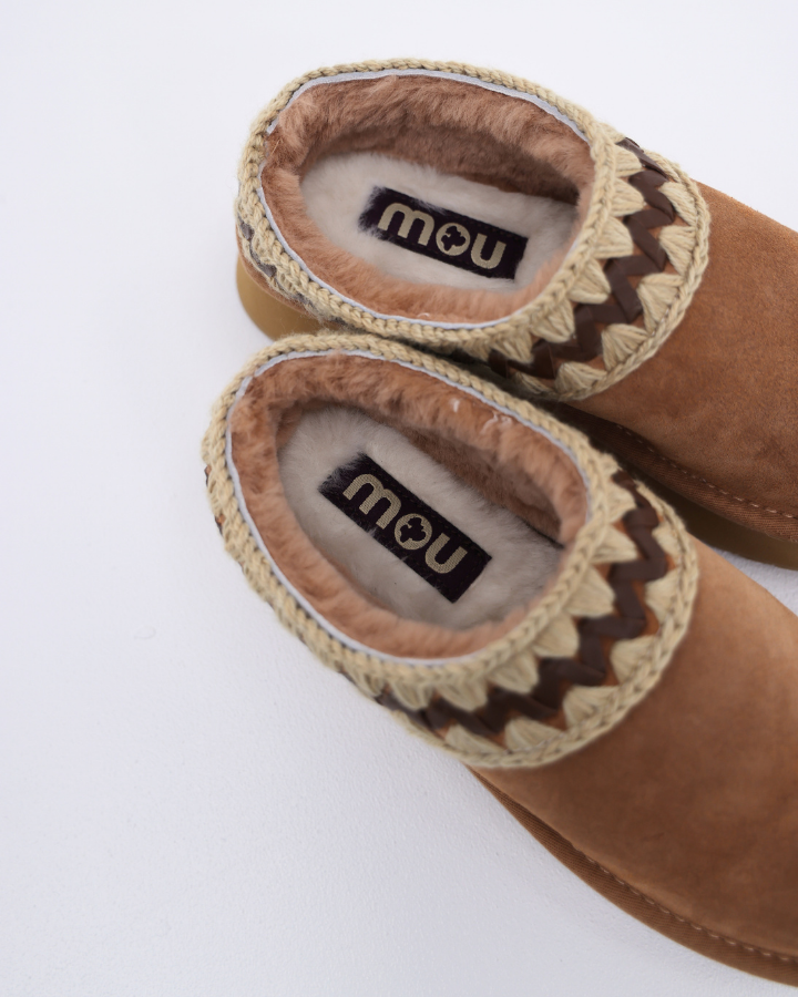 PLATFORM CLOG SUEDE LEATHER | Savana
