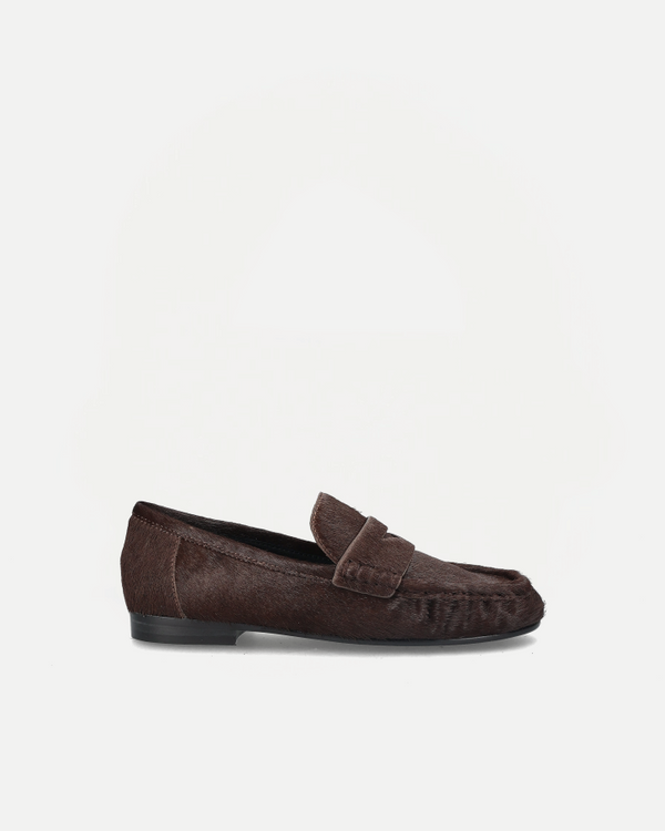 HAIRY LOAFER 661Z90VK | Marron