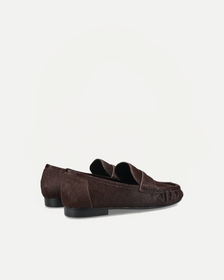 HAIRY LOAFER 661Z90VK | Marron