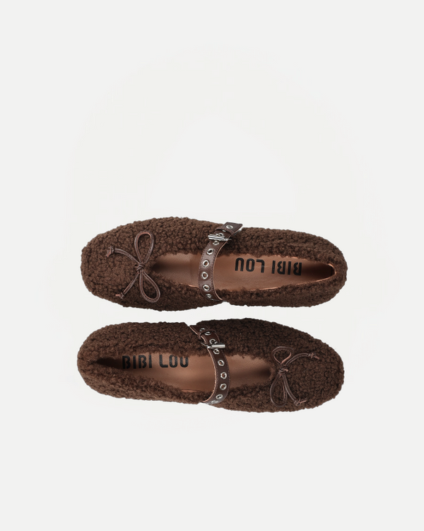 FLUFFY BALLERINA 730Z92VK | Marron