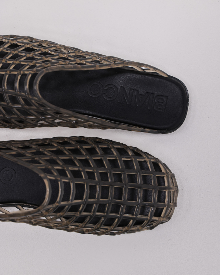 BIAVANESSA JELLY SLIDE | Black