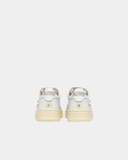 LOW SNEAKER 80's WE01 |  Flower White/ Rutabaga