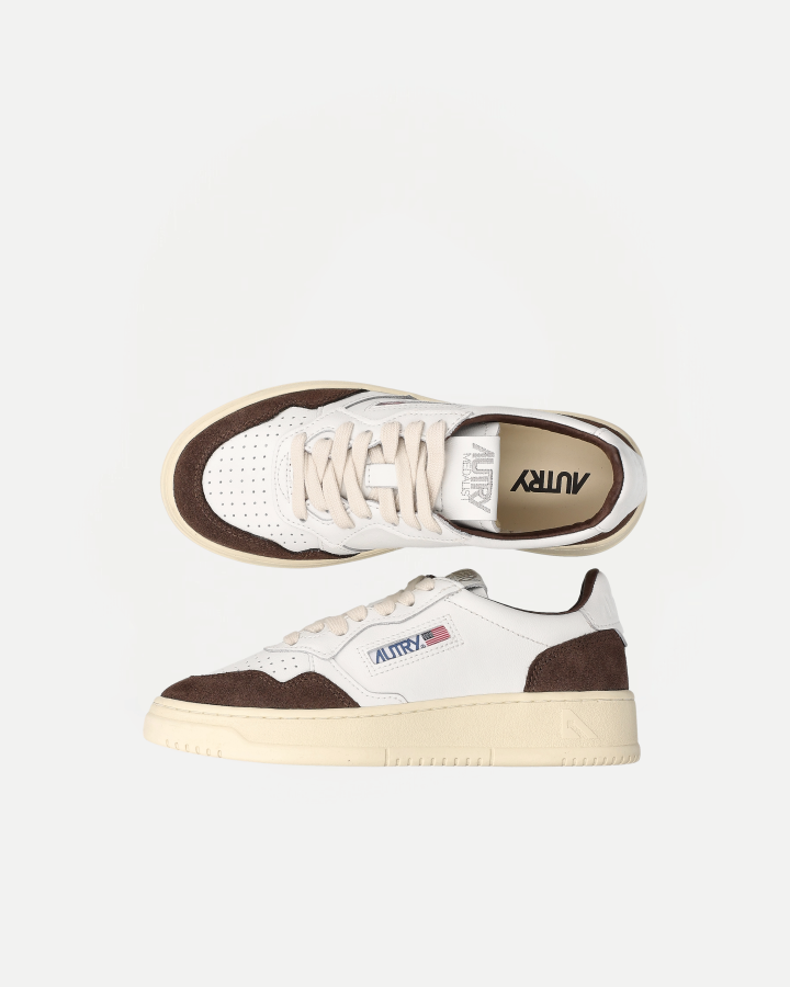 LOW SNEAKER 80's FT19 | White/Mogano