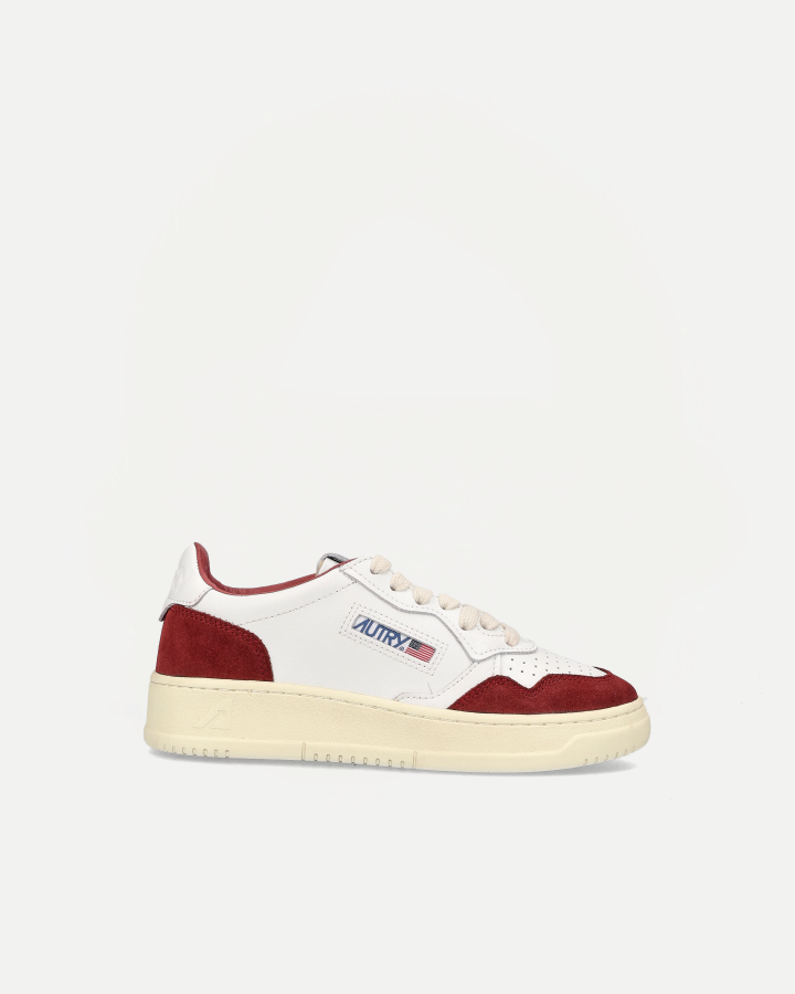 LOW SNEAKER 80's FT20 | White/Burgundy