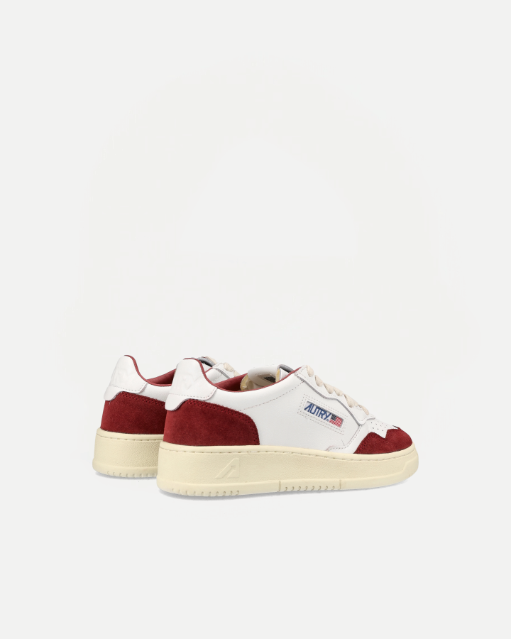 LOW SNEAKER 80's FT20 | White/Burgundy