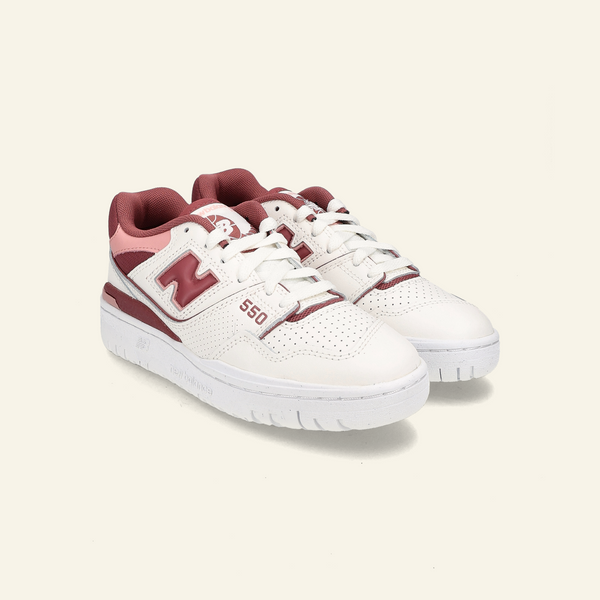 BBW550DP | White/Burgundy