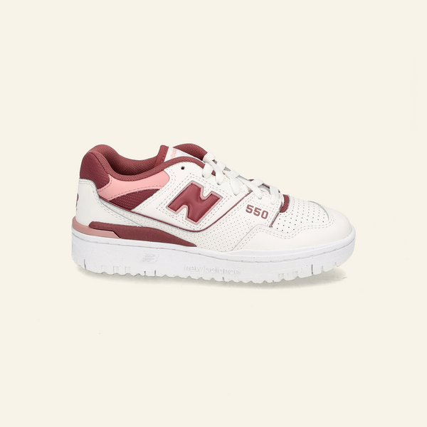 BBW550DP | White/Burgundy