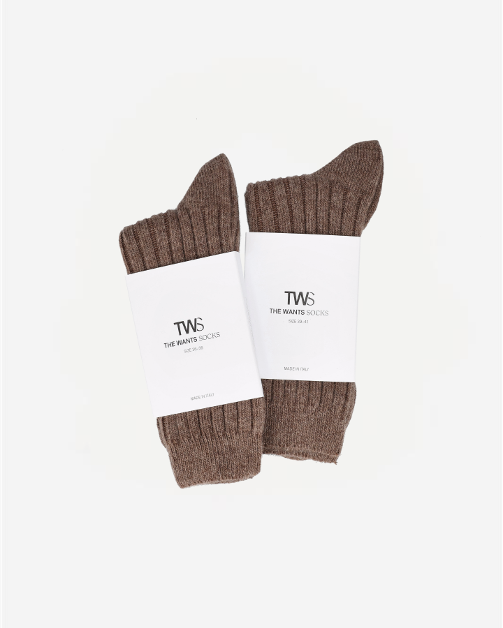 THE WANTS SOCKS II - Mokka