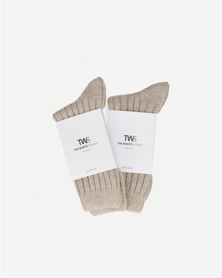 THE WANTS SOCKS II - Oatmeal