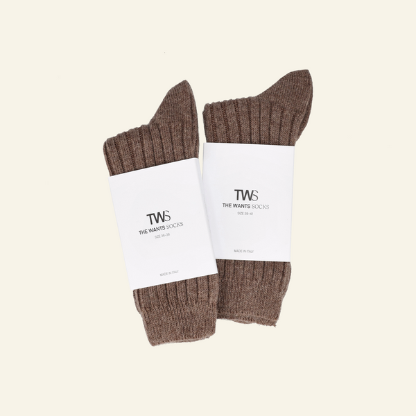 THE WANTS SOCKS II - Mokka