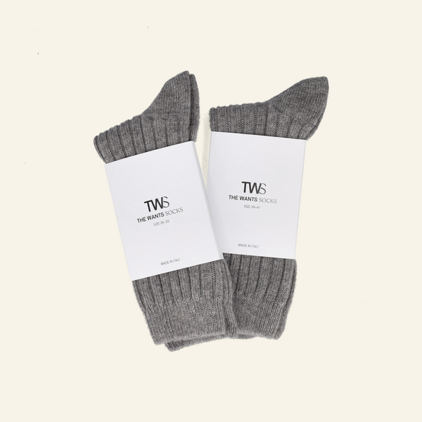 THE WANTS SOCKS II - Asphalt