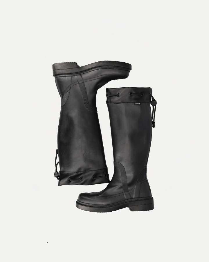 ANAMARIA RAINBOOT HIGH | Total Black
