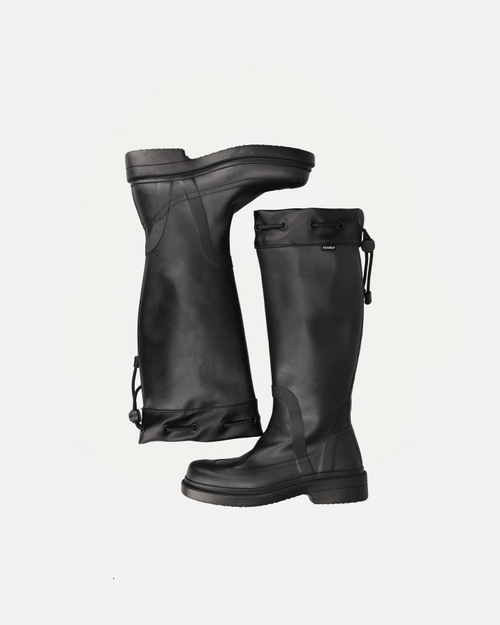 ANAMARIA RAINBOOT HIGH | Total Black