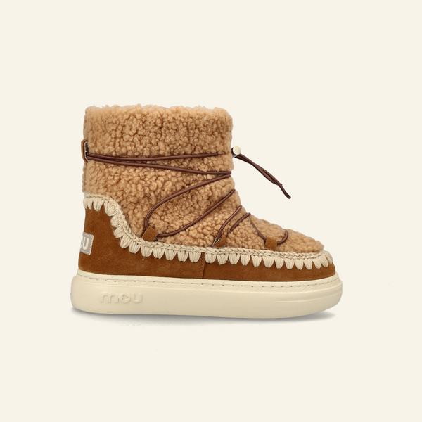 ESKIMO SNEAKER BOLD SCOUB LACE | Cognac