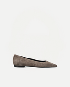 CASSY | Suede Leather Taupe