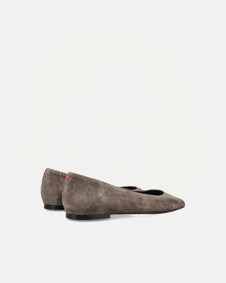 CASSY | Suede Leather Taupe