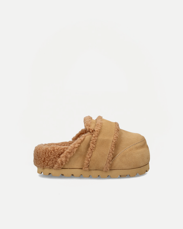 Chunky Loafer | Beige