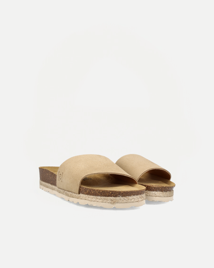 Copine Velour | Beige