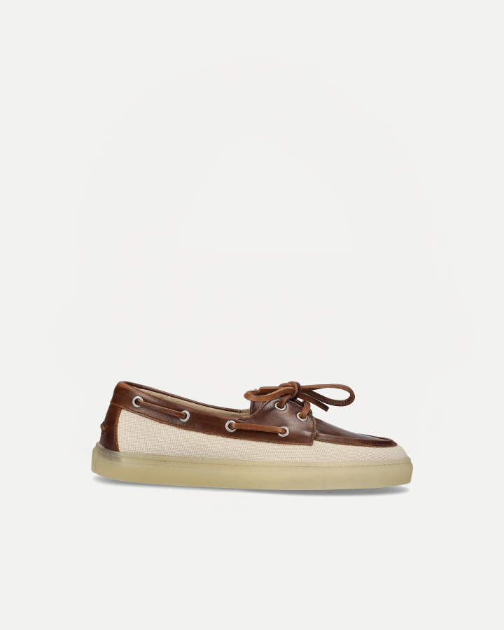 CPH160 | Material Mix Brown/Cream