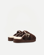 CURLY CLOG ESKIMO | Mocha