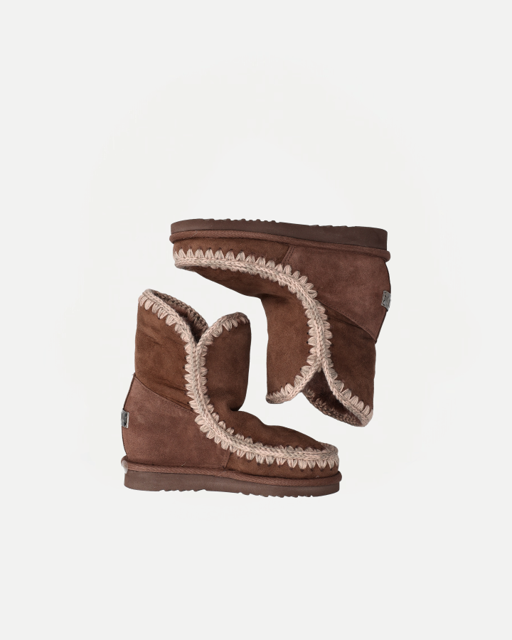 ESKIMO INNER WEDGE SHORT SUEDE | Brown Pepper