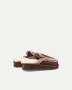 ESKIMO SLIPPER SUEDE | Brown Pepper